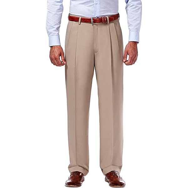 パンツ CLASSIC FIT TROUSERS GRAIGE Haggar Mens Big & Tall Wrinkle Free Dress Pants, Classic Fit