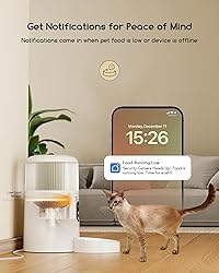 Faroro Automatic Cat Feeder with Camera, 3MP HD