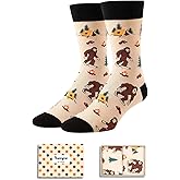 HAPPYPOP Alien & Bigfoot Gifts - Space Socks, Outer Space & Sasquatch Gifts