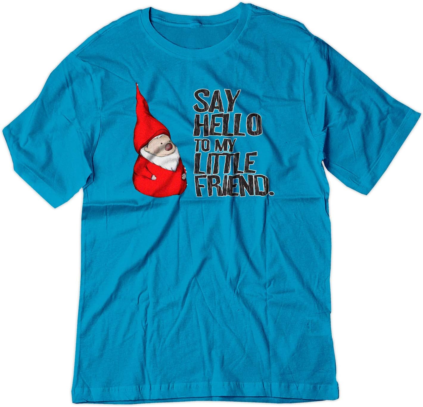 BSW Men's Say Hello to My Little Friend Gnome Shirt