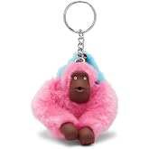 Kipling Mom and Baby Sven Monkey Keychain