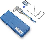 Preciva Digital Vernier Caliper 150mm 6 inch Blue LCD Stainless Steel view 7