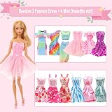 Miunana 101 pcs Wardrobe Closet Doll Clothes Accessories Set 11.5 Inch view 4