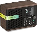 Pure Classic H4 Digital Kitchen Radio DAB+/FM Bluetooth USB AUX Kitchen Timer