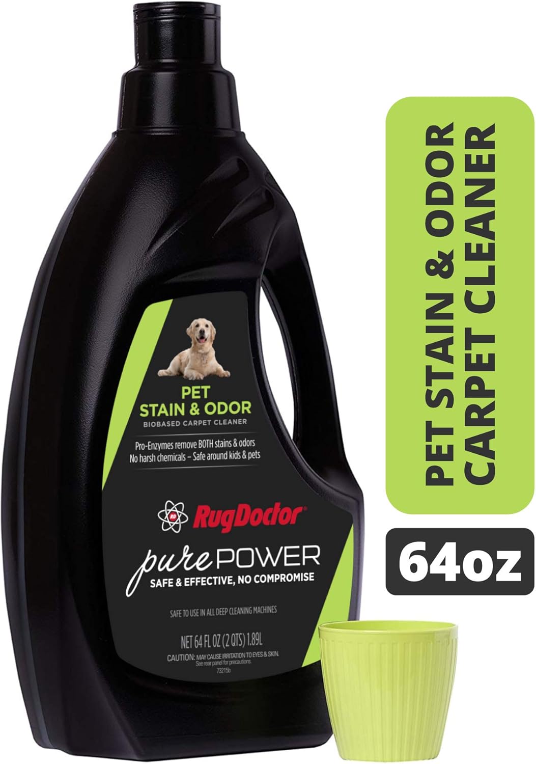Rug Doctor Pure Power Pet, EcoFriendly Carpet Cleaning Solution