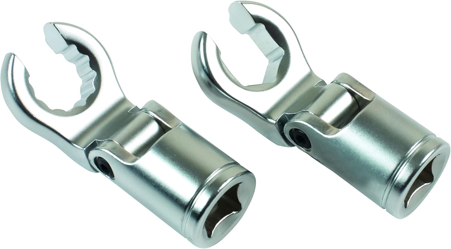 Laser 7720 Flexible Crows Foot Wrench Set 1/2"D 2pc, Multi - Image 4