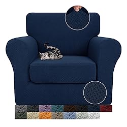 JIVINER Newest 2 Pieces Armchair Covers for Living