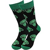 Real Sic Fun Socks for Men and Women - Cozy Cotton Dress Socks with Colorful Designs - Cool, Casual, Trippy Patterned