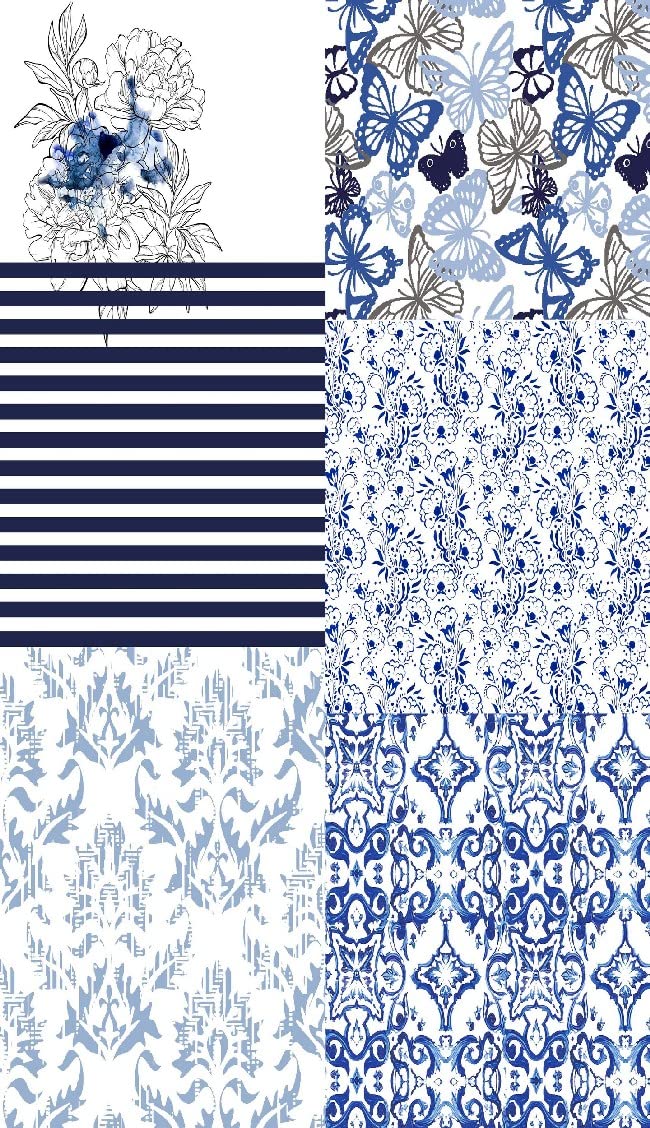 Homemania Printed Rug, 25% Polyester, 75% Cotton, Multicolor