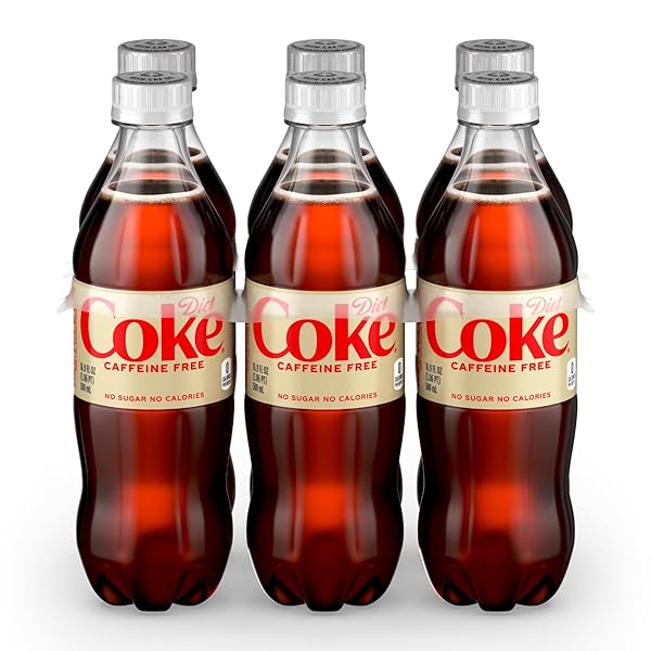 DIET COKE CAFFEINE FREE SODA SOFT DRINK, 16.9 FL