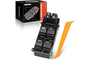A-Premium Master Power Window Switch Compatible with Honda Civic 2012-2013, Sedan 4dr, Front Left Driver Side, Replace# 35750