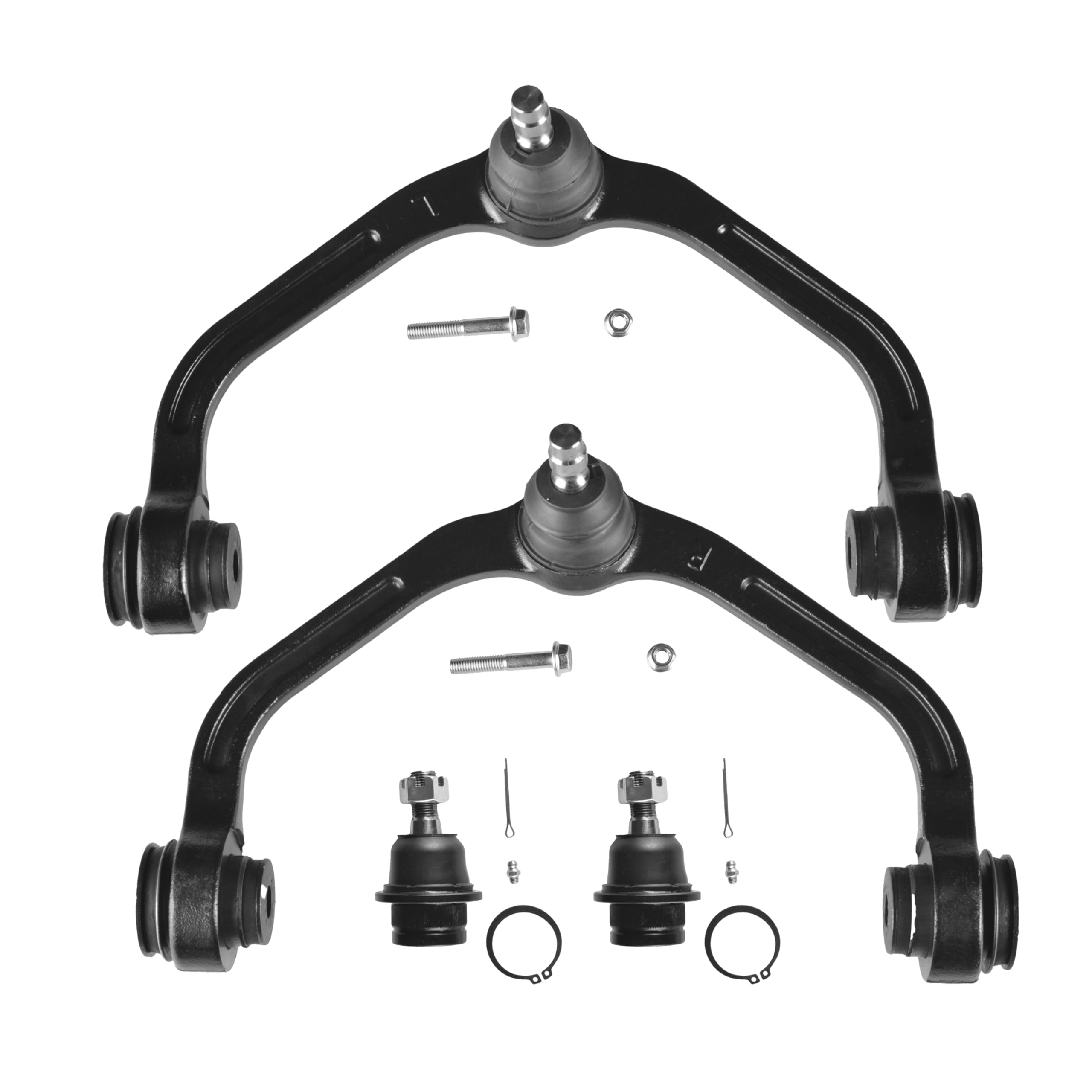 Photo 1 of ADIGARAUTO [Coil Spring Suspension] Front Upper Lower Suspension Kit Control Arm Ball Joint Fit for 1998-2008 Ford Ranger 1998-2010 Mazda B2300 B2500 B3000 B4000-4PCS