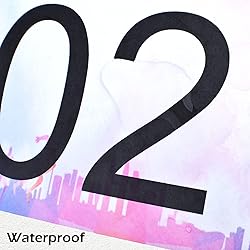 TRIWONDER Tyvek Running Bib Competitor Numbers with