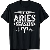 Aries Season Horoscope Astrology Zodiac Sign T-Shirt