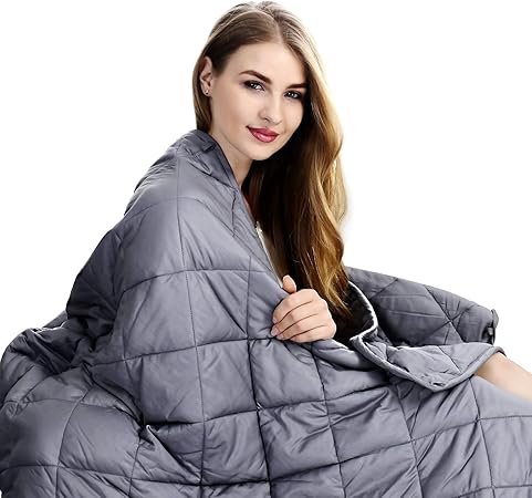 Amazon.com: ShinePick Weighted Blanket Adult, 15 lbs | 48''x72