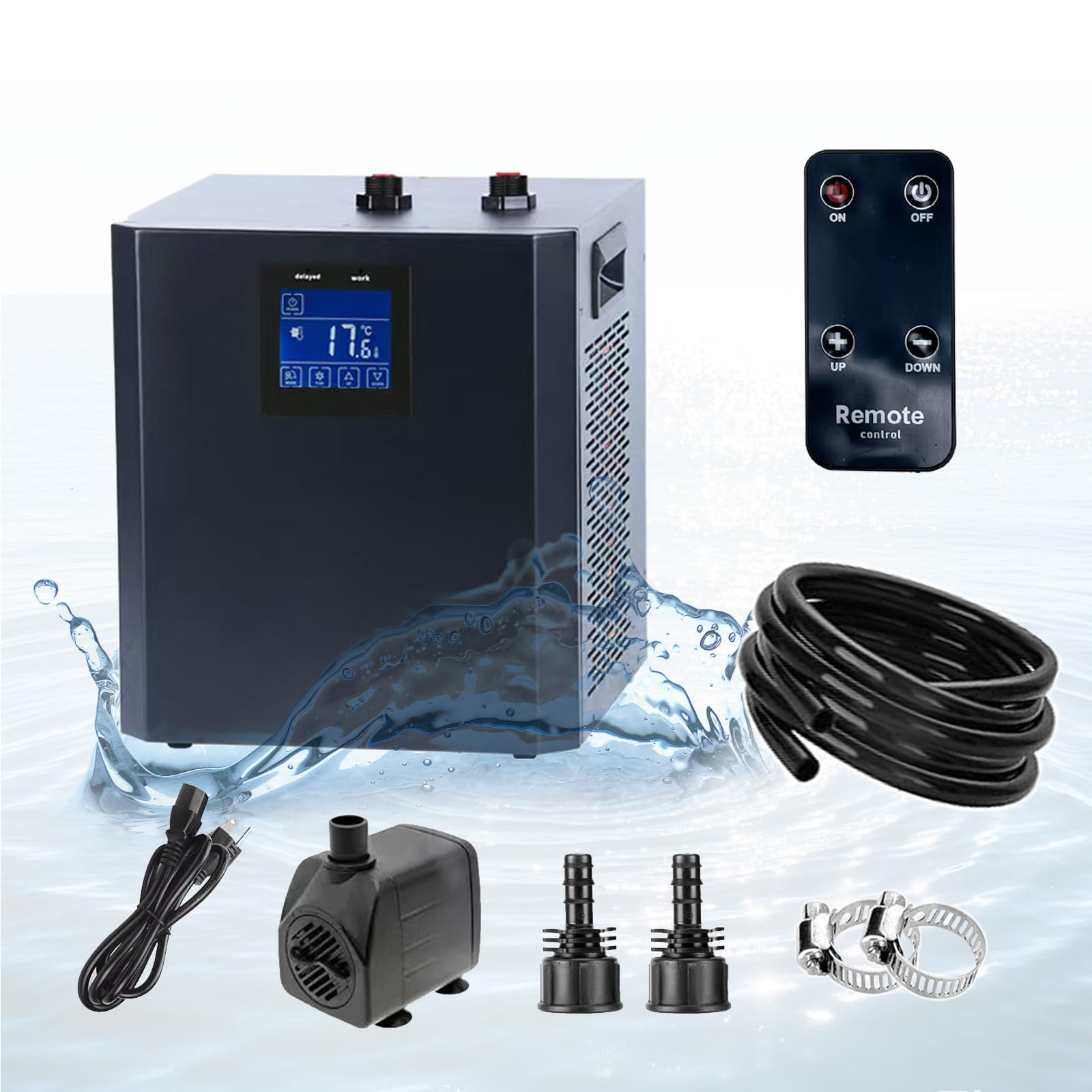 YAKUST 79 Gallon Aquarium Chiller, Fish Tank