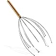 Body Back Scalp Massager, Head Scratcher, Manual Head Massager for Stress Relief, Relaxing Scalp Scratcher, Tingler for Gentle Hair Stimulation (1 Pack, Color Varies)
