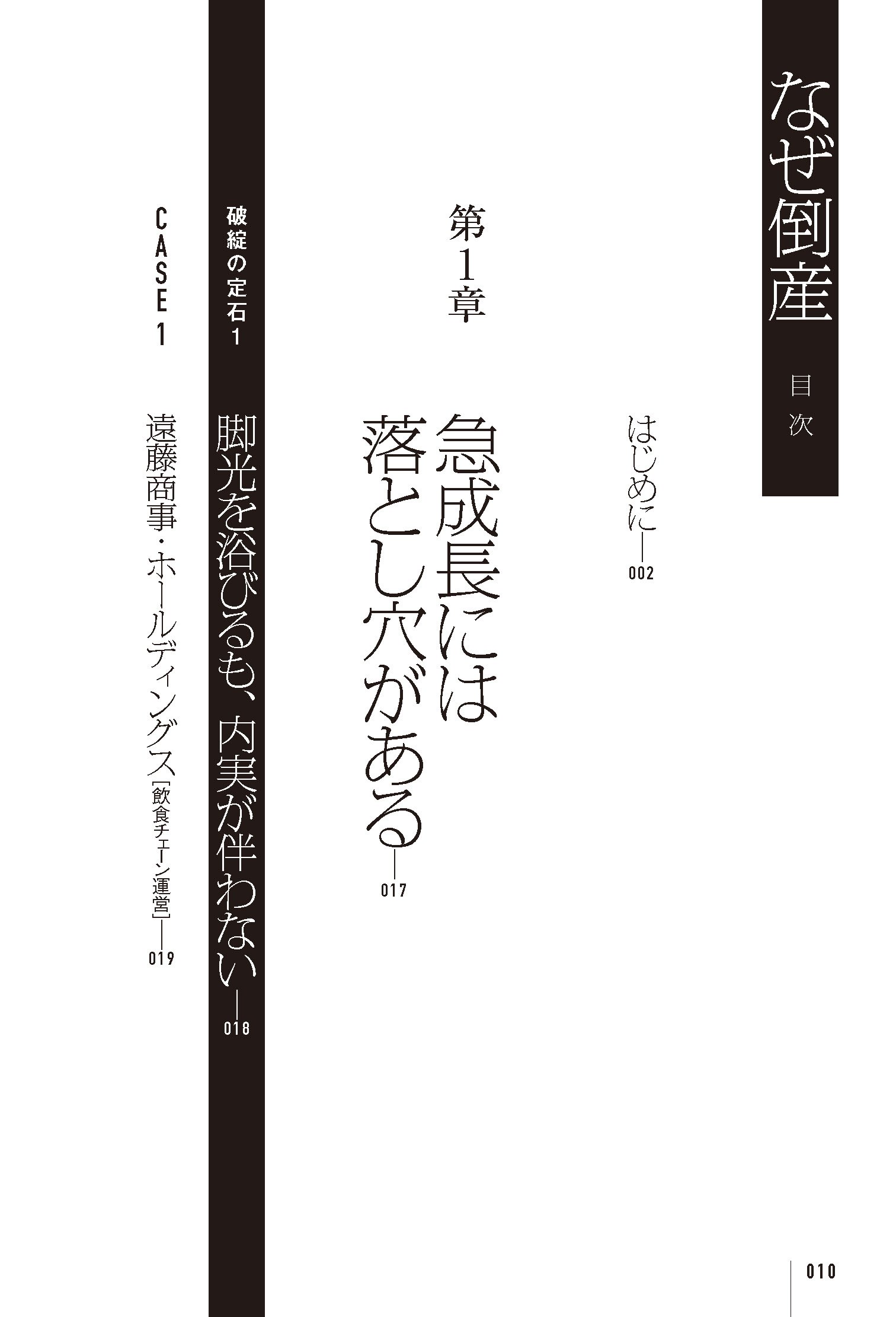 なぜ倒産 23社の破綻に学ぶ失敗の法則 Amazon Com Books