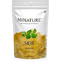 Mi Nature Fresh Sidr Leaves Powder 227gm (8oz) | Natural Deep Cleansing & Conditioning Herb for Hair Care | Traditional Herba