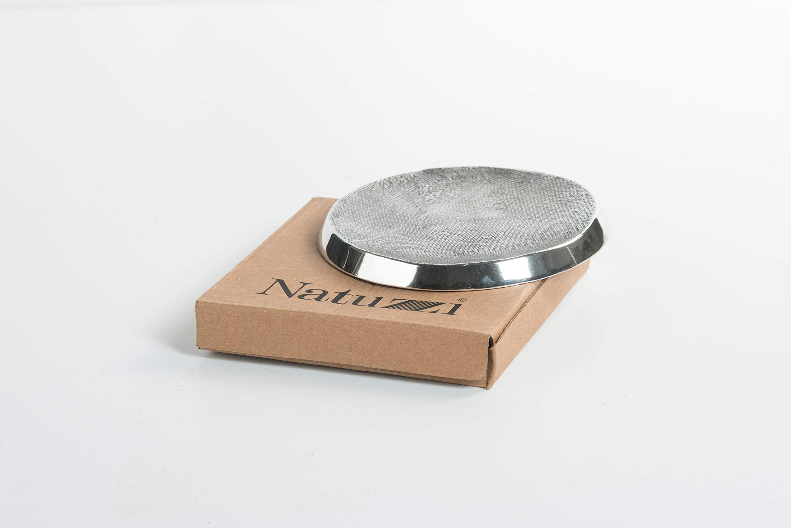Natuzzi Italian Design Round Tray for Jewelery Coins Candles Coffe Table Ashtray | 5,5 inches Made in Italy
