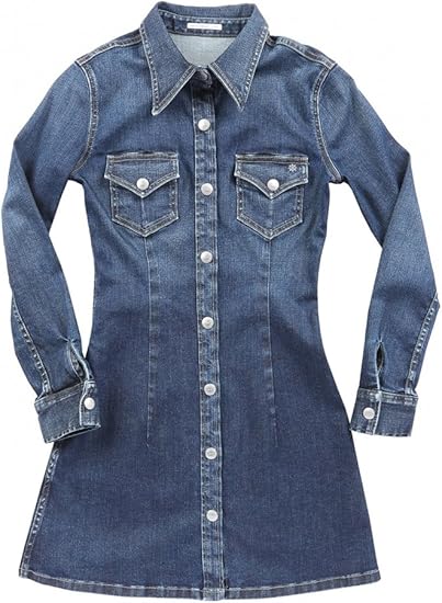 Amazon ロンハーマン Ron Herman アレクサ チャンフォーエージー Alexa Chung For Ag Pixie デニム ドレス Lightsome サイズm レディース 128c1446 並行輸入品 ワンピース チュニック 通販