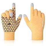 Achiou Winter Gloves, Glove for Men Women, Upgraded