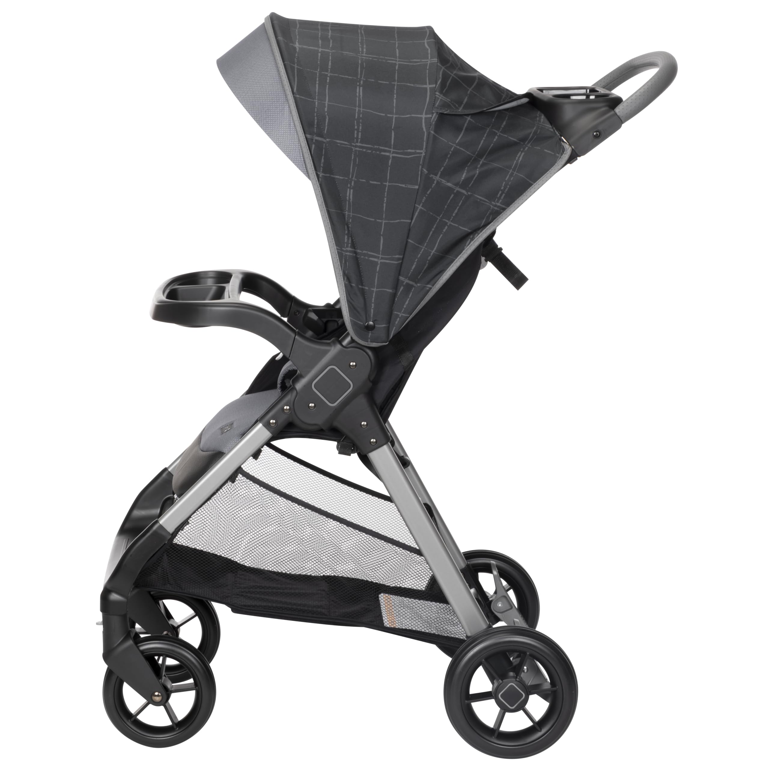 Safety 1st Smooth Ride QCM Travel System, Fast, 1-Hand Lift to fold, High Street