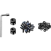 Funn Pedal Pins Studs Black Magic Pedals | alloy steel replacement grip set, hardened traction, multiple color options