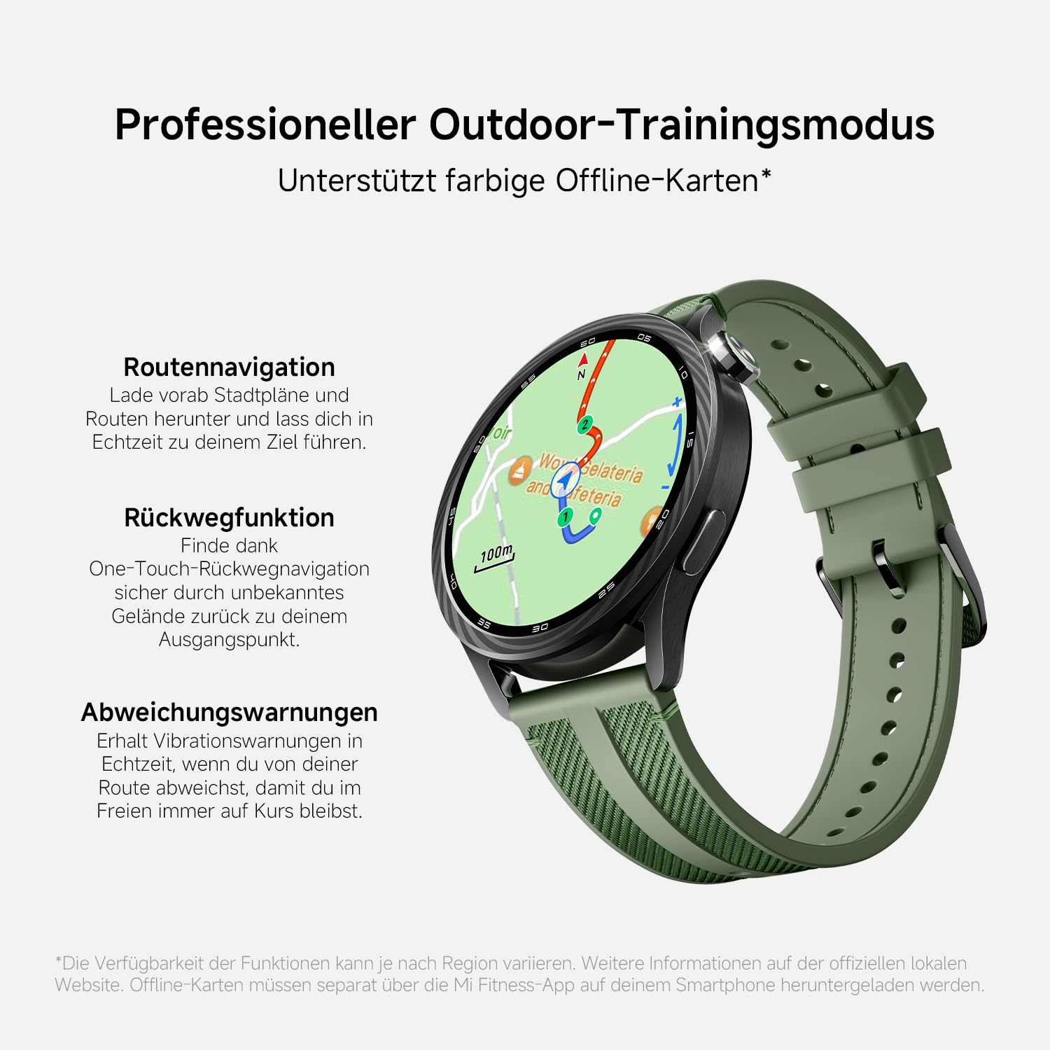 XIAOMI Watch S5 46mm, Smartwatch für Damen/Herren, 1,48" AMOLED, Fitness-Tracker mit Herzfrequenz- und Schlafüberwachung, 21 Tage Akku, 150+ Sportmodi, Dualband-GPS, NFC, Android&iOS, Jungle Green 7