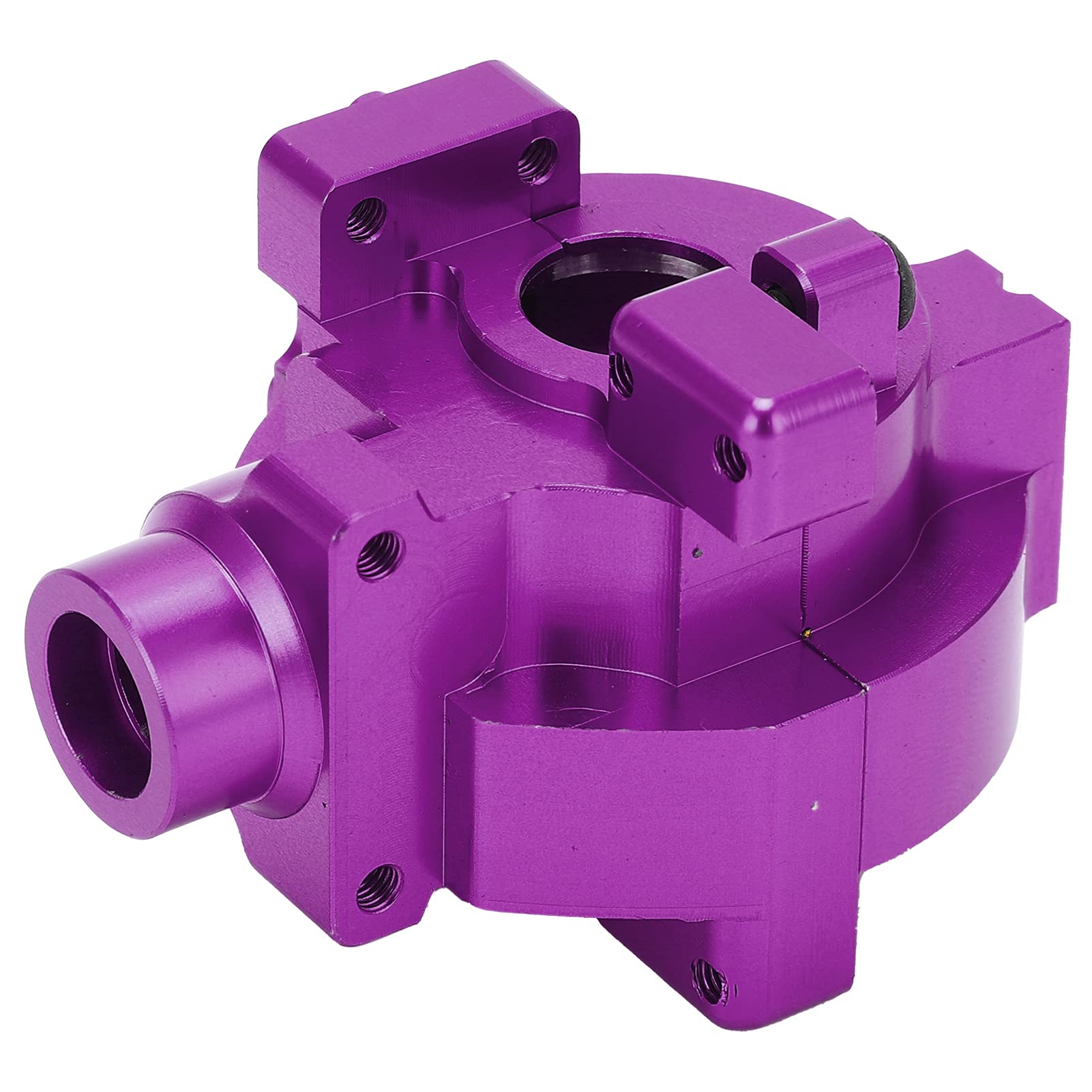 VGEBY Front and Rear Transmission Gear Box for HSP 94123/94106/94107/94170/94118/94108/94111 1/10 RC Car(Purple) Sportinggoods Model Car Accessories Sportinggoods Model Car Accessories