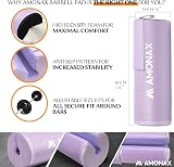 Amonax Hip Thrust Barbell Pad Extra Thick Foam Padding view 3