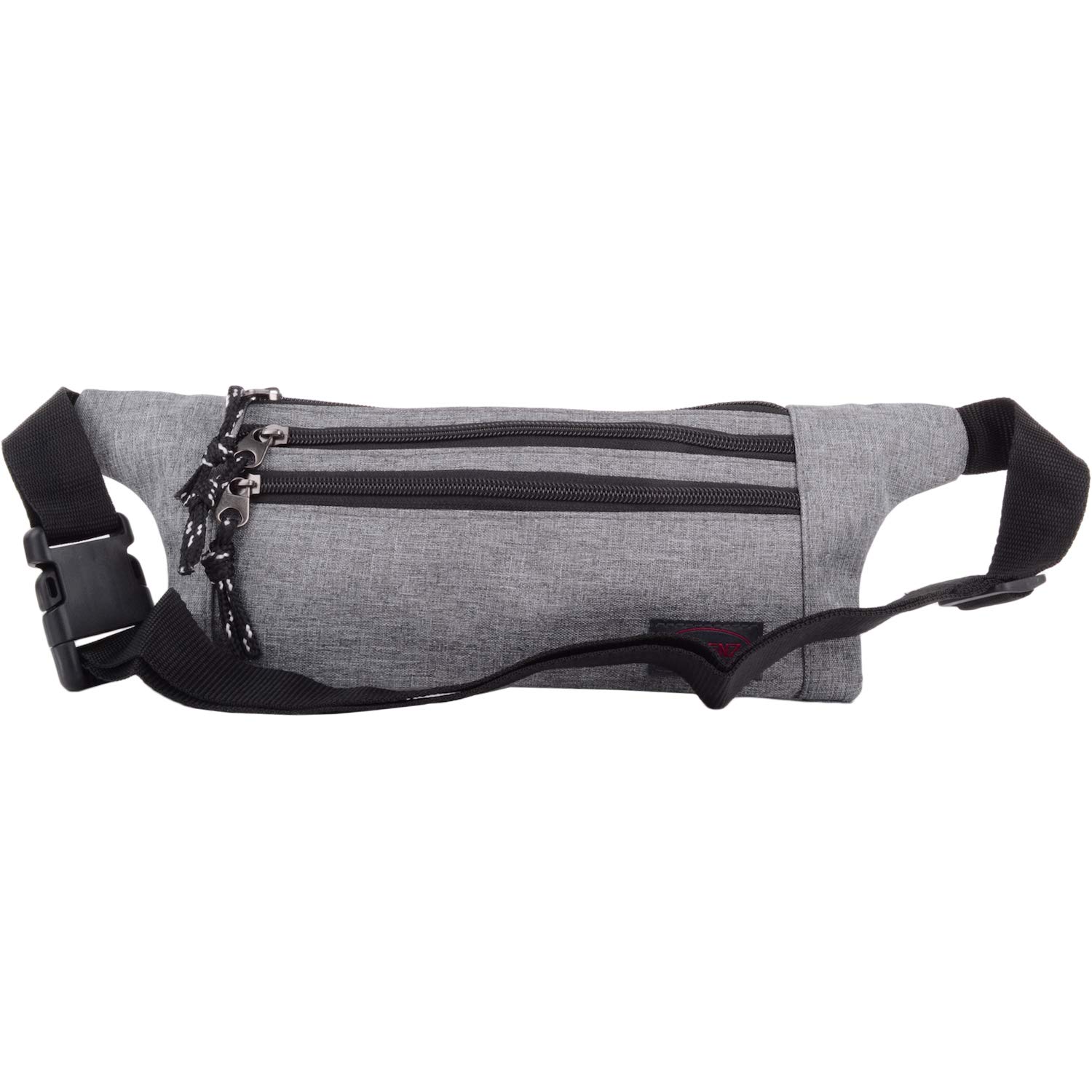 Valita Mens/Womens Travel Holiday Market Bum Bag Waist Bag Mulitple Pockets - Grey