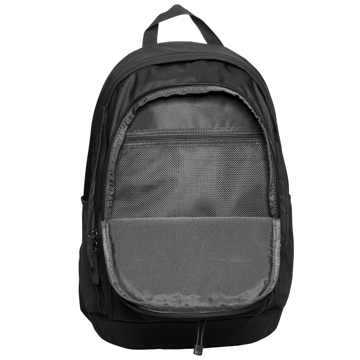 Nike Hayward 2.0 Backpack, for Women and Men with Polyester Shell & Adjustable Straps, Black/Black/White