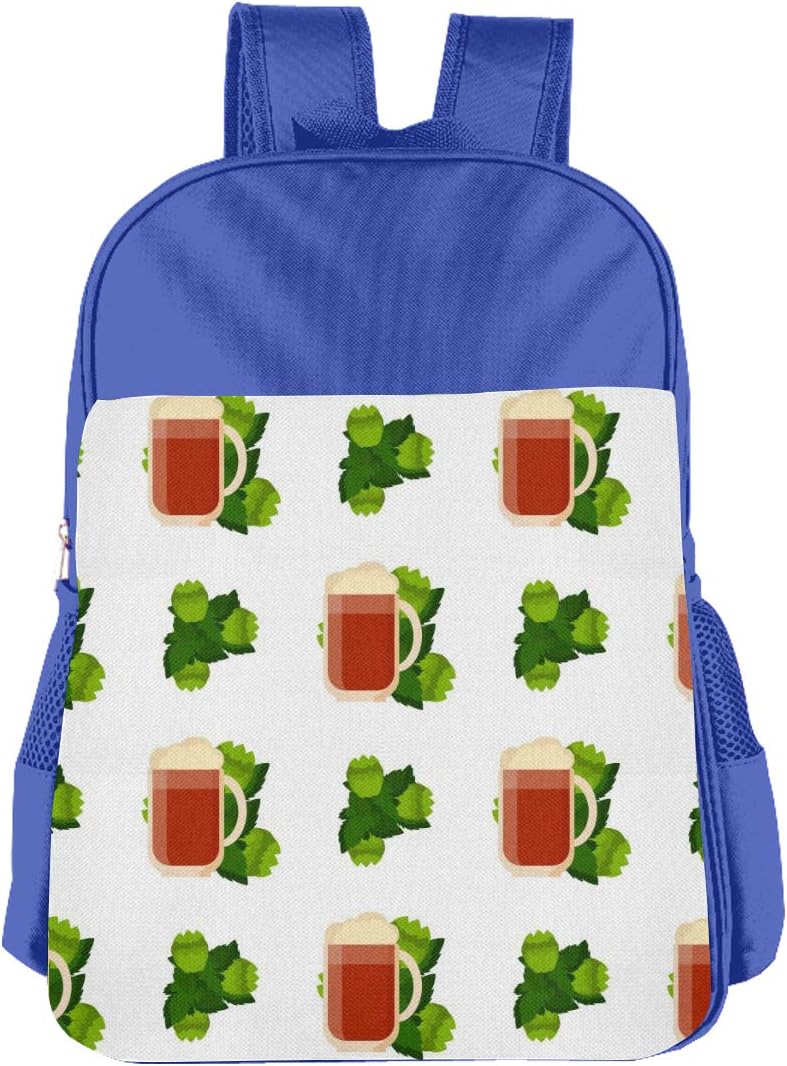 Children's School Bags German Festival Seamless Adjustable Backpacks