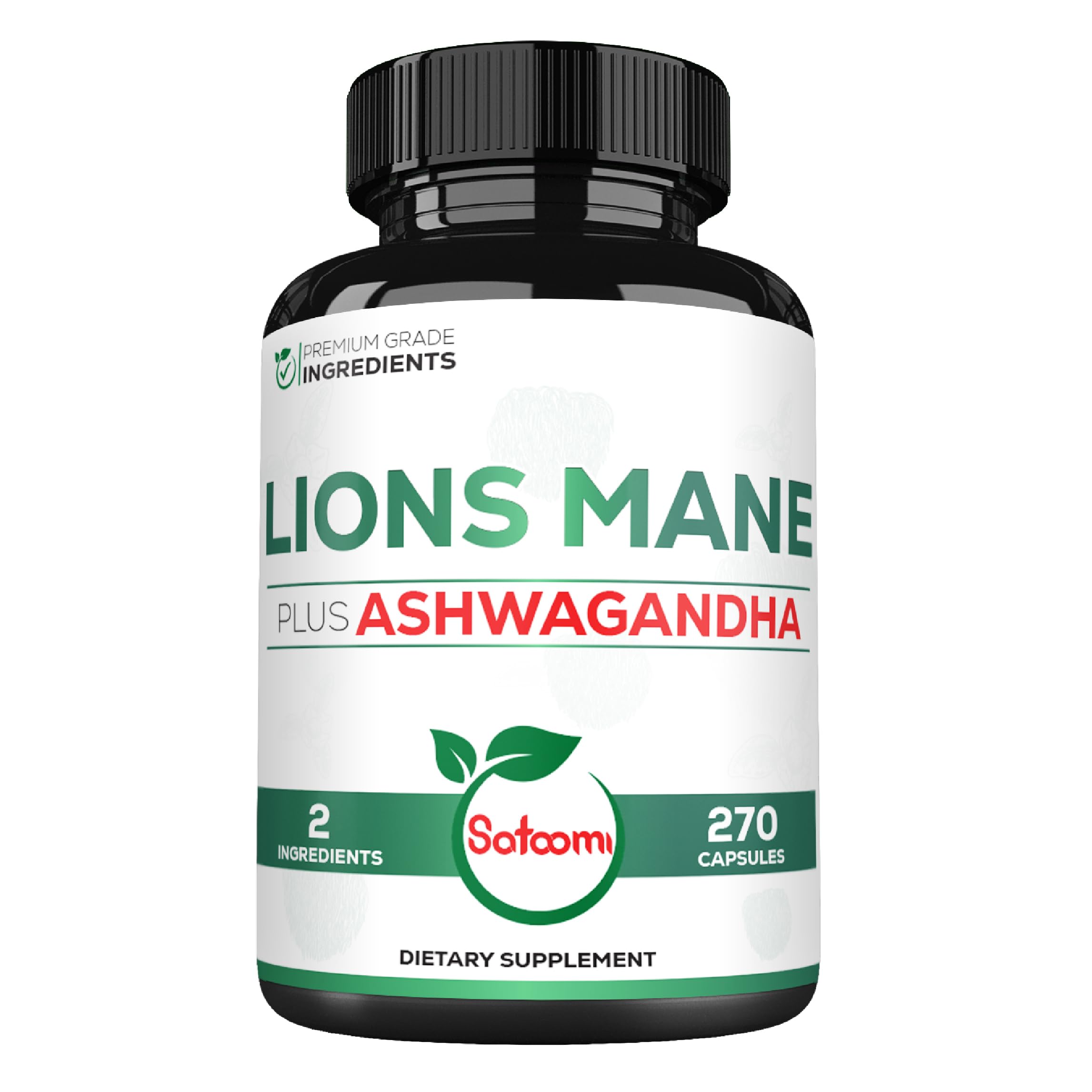 Lions Mane Plus Ashwagandha