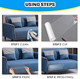 Petslucent Door Protector Anti Scratch Tape Clear Self Adhesive 20cm x 3m view 3