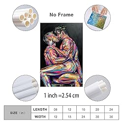 SDFWEFF Abstract Sexy Man Hot Muscle Gay Poster Gay