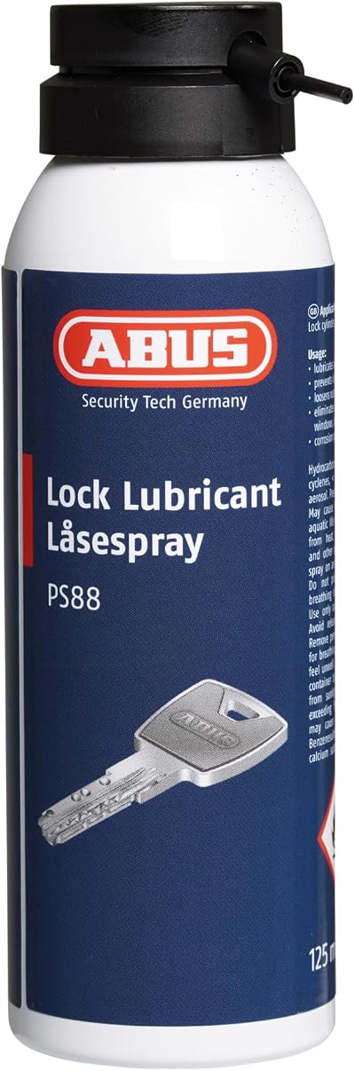 ABUS Care Spray PS88 - Grease-Free Lock Lubricant 50 ml for Doors & Locks