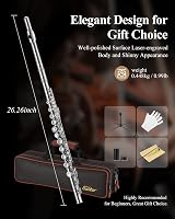 Eastar EFL-1 Closed Hole Flute 16 Keys Beginner Kit with Case Stand Cleaning view 6