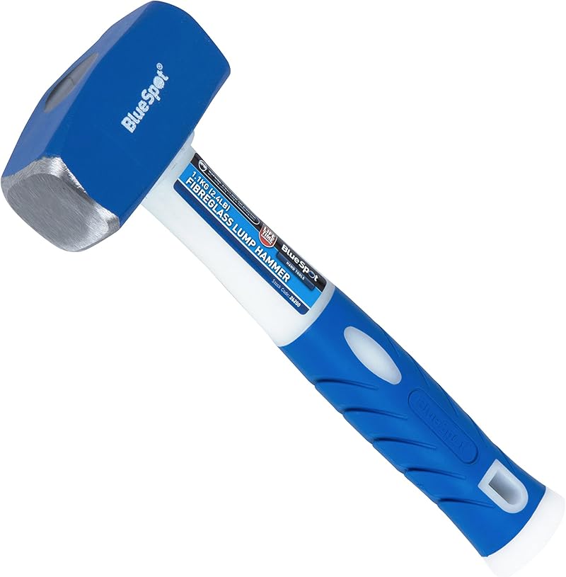Blue Spot Tools 2.5Lb Fibreglass Club Hammer Soft Feel Handle Shock Absorption