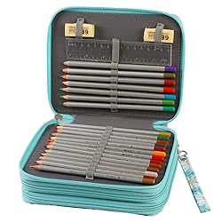 Lbxgap Portable Colored 72 Slots Pencil case