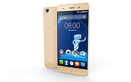 Haier Phone L56 Handy Dual SIM 13 cm (5 Zoll) Display, 16GB, 13MP Kamera, Android 5.1 Lollipop Gold