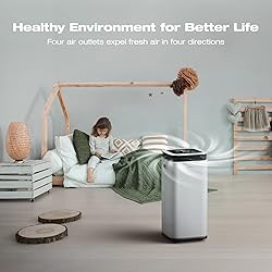 Waykar 5000 Sq. Ft Home Dehumidifier with Drain