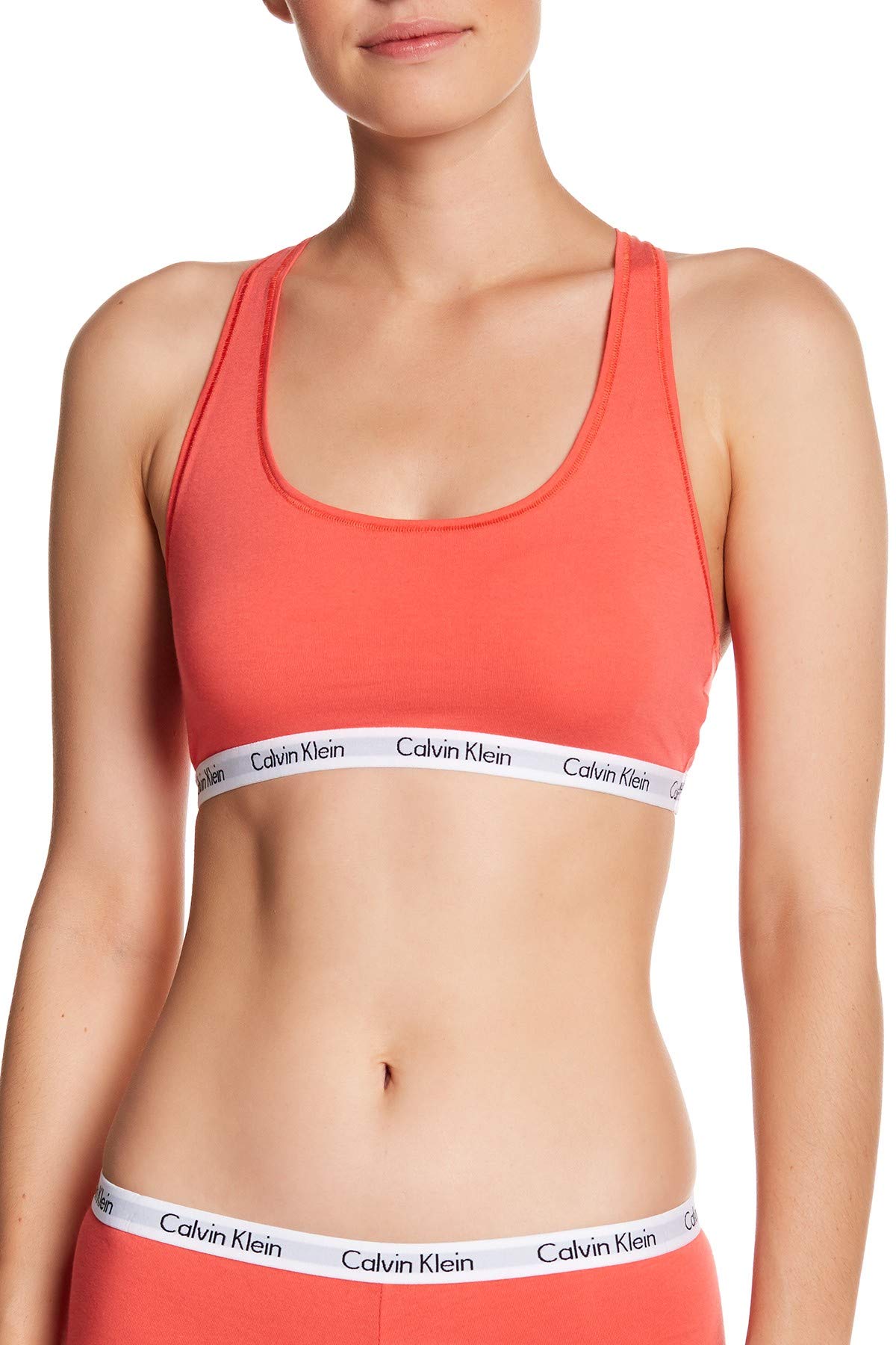 calvin klein orange bralette