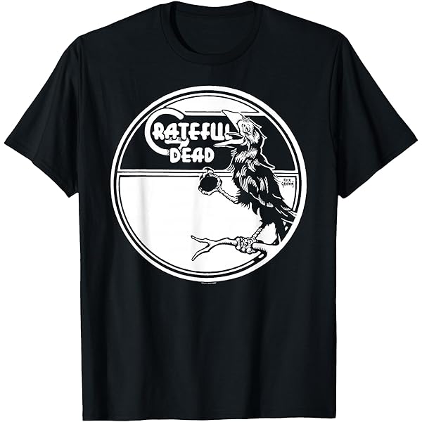 Amazon.com: Grateful Dead On The Road Again 1980 SS Tee Black
