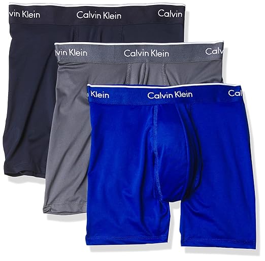 Buy Calvin Klein Men's Microfiber Stretch Multipack Boxer Briefs at