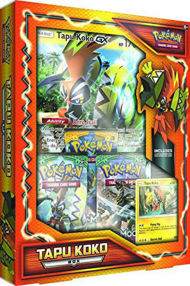 Caja Pokémon Tapu Koko: Amazon.es: Juguetes y juegos