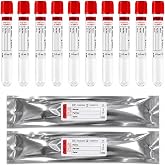 10 Pack 10mL Additive-Free PRF Tubes, PET Centrifuge Tubes | 10mL additive-free PET PRF tubes designed for laboratory centrifugation, sample preparation, and research use.
