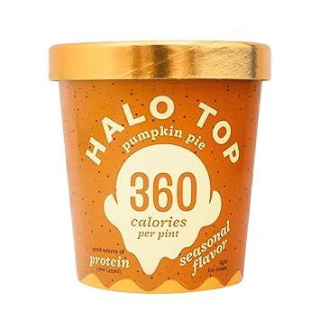 Image result for halo top pumpkin pie