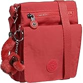 Kipling Women's New Eldorado Minibag, Lightweight Crossbody, Nylon Travel Bag (Small, Peachy Fun)